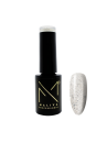 Maliva Gellack White Shiny Glitter